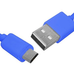 Кабель LX8444 USB – micro USB 1m голубой HQ Quick charge